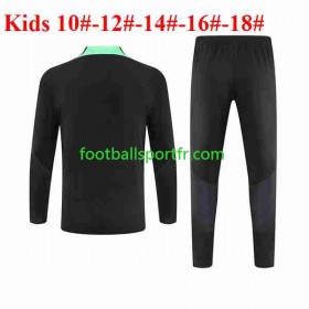 Liverpool Enfant Ensemble Sweat d'entrainement Noir 2023-2024
